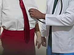 indian doctor sneaks student patient play in hospital room 👀