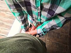 Stepsister, Quick—Cum In My Panties Before We Get Caught!