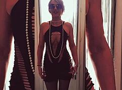 dancing leads to passionate homemade sex with big cock pounding her tight ass 😍🔥