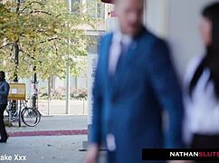 Busty Spy Valentina Ricci Bent Over For DP Assfucking By Two Monster Cocks Bareback!