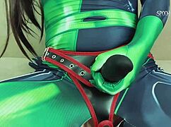 Oh god I caught you peeking as dominatrix Shego now strap-on fucks your tight ass hard