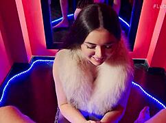 chubby babe rocks pov blowjob deepthroat and spits 🍆💦😍