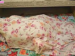 casal sneaks anal assfucking under sheets just the ass