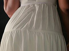 nilmini's micro bikini try-on shows off her curves