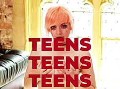 British teen sneaks out for cum-covered hookup with neighbor in lingerie