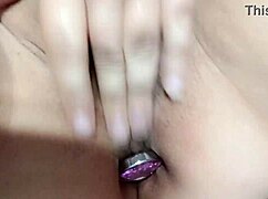 Fieryaries' Playful Homemade Butt Plug Tease Session