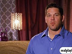 Horny swingers swap partners monster cock red room orgy