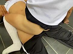 i catch stepsis washing panties after school can't resist fucking her tight pussy till i cum inside