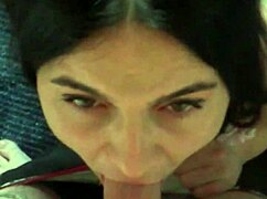 whoa gia chains this brunette bombshell for sloppy deepthroat pov 😍💦