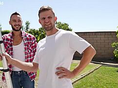 dee williams milf bra heels tempts handymen dp ass to mouth cum