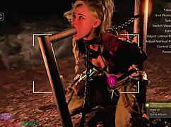 GEMMA SMITHY'S BLOWJOB TRAINING on Bound Monster Slave