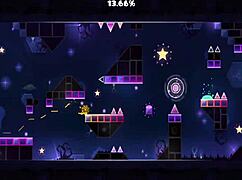 stargaze 100 geometry dash level with 1 coin monster challenge