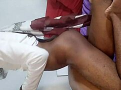 she slurped his monster cock then got her shaved pussy drilled deep in threesome