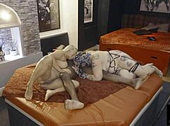 me and jay playhard tag team eva may and livie blainn's big asses in wild threeway spitfest