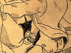 lost in vintage erotic art where hairy beauties explore antique pleasures slowly