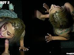 Why settle for less when Bambi delivers epic gloryhole cock sucking and cum swallowing