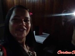 carolina carioca returns slamming big black cock deep in her fat ass brazilian style full bush