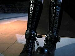 AStrid's ASS SPANKED HARD for nosy garage curiosity punishment!