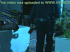 brooke ballentyne rides monster cock in chaps then takes deep creampie and facial 💦🍑🔥