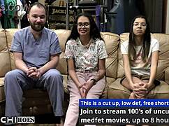 Doctor Tampa Forces Angel Santana's Mandatory Hitachi Orgasm in Hospital Exam