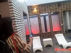 carolina carioca returns slamming big black cock deep in her fat ass brazilian style full bush