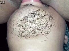 rich licks stepdaughter's wet pussy till she squirts moaning hard in his mouth