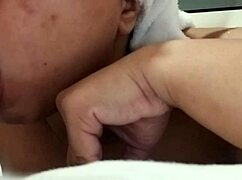 chubby filipina big tits amateur dares fat dildo suck lick toy blowjob homemade