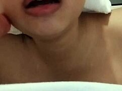 chubby filipina big tits amateur dares fat dildo suck lick toy blowjob homemade