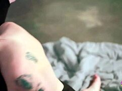 wanna see these cute lesbian ballerinas licking each other's tattooed feet in foot fetish play?