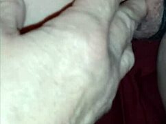 59yo Tennessee Slutwife Bent Over Sawhorse Closeup Pussy Dildo Fuck Hidden Cam