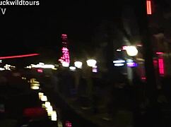 redlight district oudezijds achterburgwal amsterdam netherlands dutch tourist sensuality
