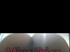 i'm miya the slut wife humiliating her corny hubby with my big ass and natural TITS bouncing