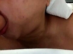 chubby filipina big tits amateur dares fat dildo suck lick toy blowjob homemade