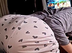 waking up my friend to savor her sweet intimate spot