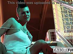 Milf Jezebelle Bond Teases Pussy in Sexy Lingerie