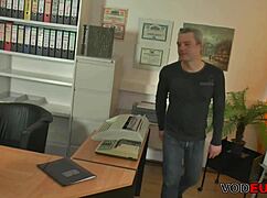 Petite German milf sucks licks and fucks in hardcore doggystyle cumshot