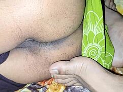 beautiful housewife spreads for brother-in-law's creampie in hot taboo pussy fuck