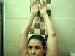 damn, watch this colombian milf masturbate wildly!