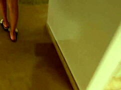 STEPMOM AND STEPSON SHARE HOTEL BED FOR WILD FUCKING ORGASM RIDE!