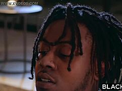 Blacked Maitland Ward Bent Over for Massive Creampie Breeding