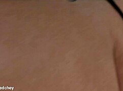 ffm threesome tempts lesbian milfs with ripped clothes action