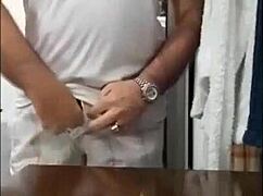 carvallini old man unleashes massive cumshot load