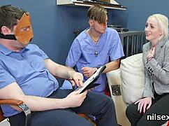 sluttish cutie dragged to loony bin for hardcore butthole therapy session