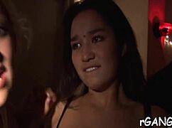 Hey girls, wanna see you both bent over taking rough group cocks in a wild fuck contest?