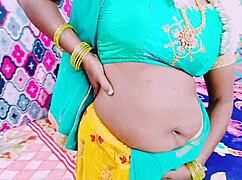 indian bhabi's sultry whispers during steamy fuck