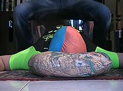 hard bdsm training with feet domination humiliation and toe sucking obsession