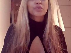 teaser squirts hard in 55 min cuckold fuck right in front of hubby