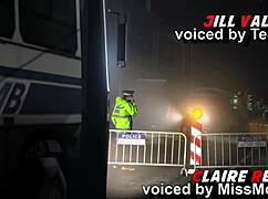 Jill and Claire grind and lick in steamy lesbian uniform monster orgasm play?