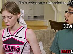 Shy Diego Perez Ravishes Petite Cheerleader Melody Marks' Tight Pussy in Secret