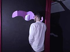 two hot amateur wives get anal pounded backstage by horny neighbor swingers